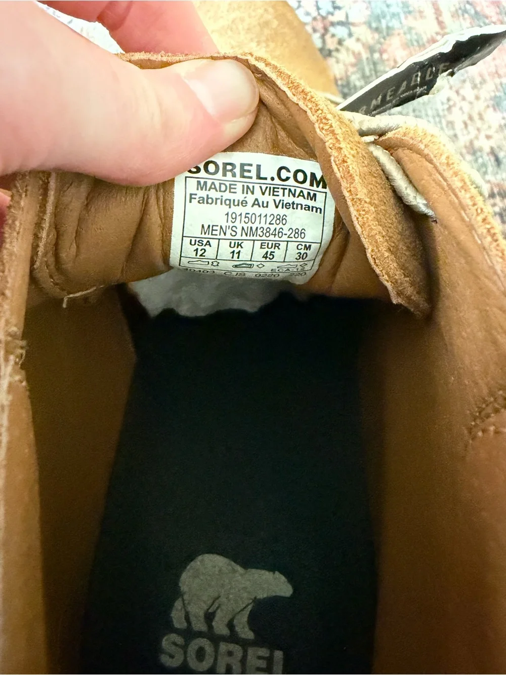 Sorel Madson II Waterproof Chukka Boots Men’s Size 12 NWT Suede Tobacco Casual